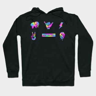 Neon Sticker Pack Hoodie